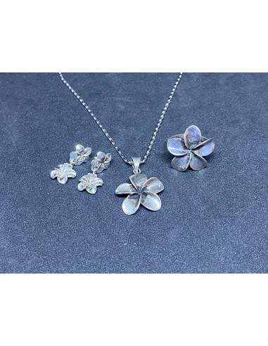 Collier Khmer Ethnique Fleur de Champa en argent vous aussi creer 