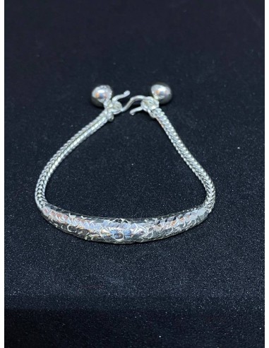 Bracelet Khmer Boran Tressé en argent Toutes les collections ici