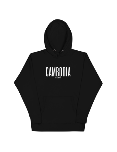 Hoodie Cambodia Sabay 2022 Black par Sabay Creation offre 