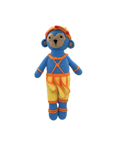 Peluche en crochet Hanuman du Cambodge par Bee Bee Bongo à prix réduit toute l'année