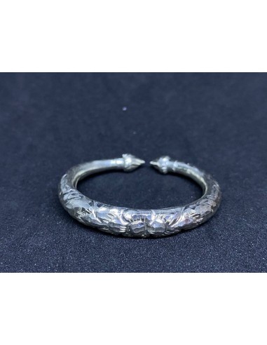 Bracelet Boran Khmer en argent de pas cher