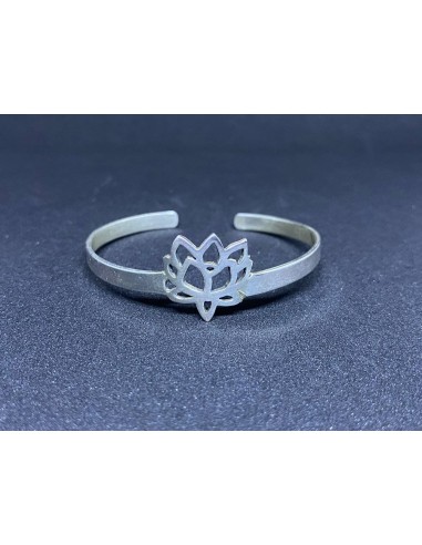 Bracelet Khmer Boran Lotus en argent Pour