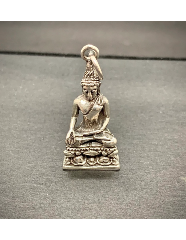 Pendentif Bouddha en posture Varada mudra Argent 925/1000 Fin de série