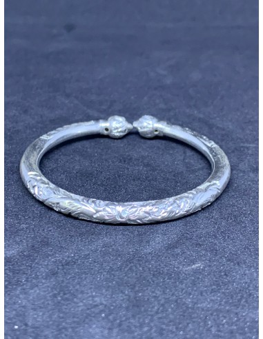 Bracelet Boran Khmer Argent Véritable concentré