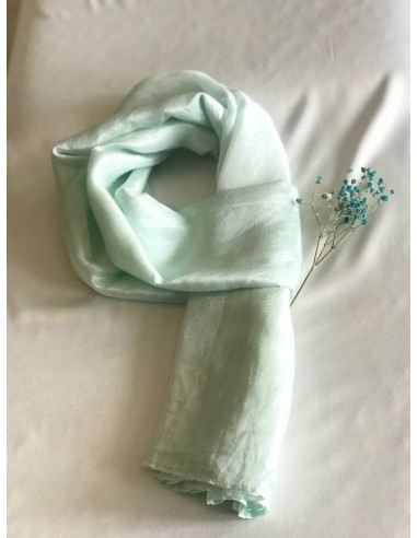 Foulard en Soie d'Organza Douce Tissé à la Main du meilleur 