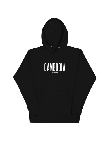 Hoodie Cambodia Sabay KH 2022 Black par Sabay Creation en stock