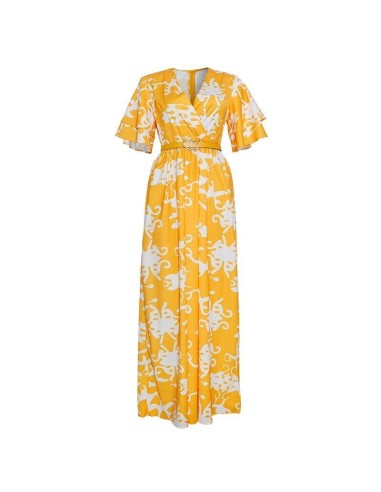 Robe Africaine Jaune acheter