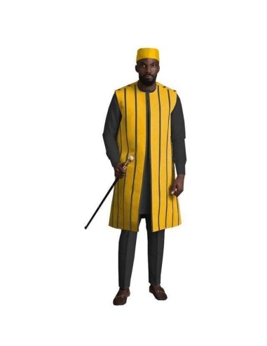 Ensemble Boubou Africain Homme le concept de la Pate a emporter 