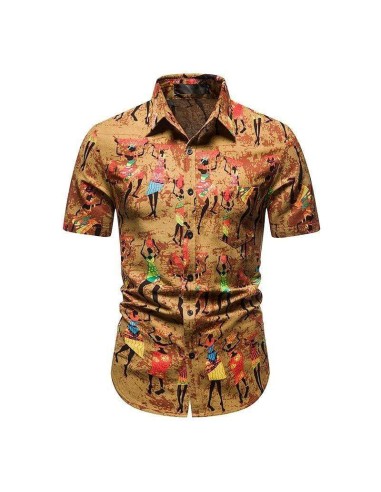 Chemise Africaine Pagne destockage