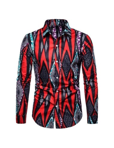 Chemise Africaine Homme Manche Longue à prix réduit toute l'année