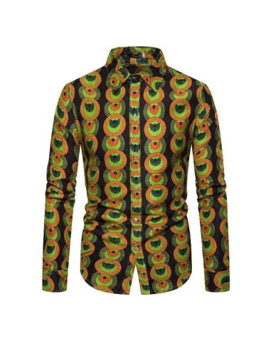 Chemise Homme Design Africain le des métaux précieux