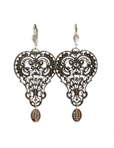 Boucles d'oreilles Cœur Filigrane 2023