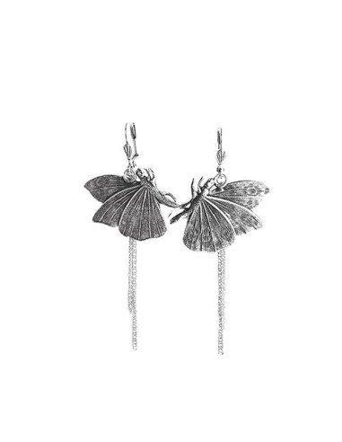 Boucles d'oreilles Petit Papillon soldes