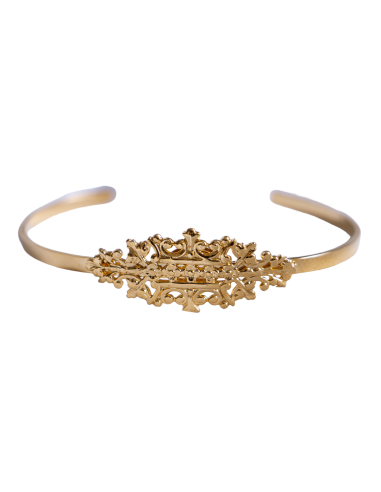 Bracelet Jonc Little Baroque Doré les muscles