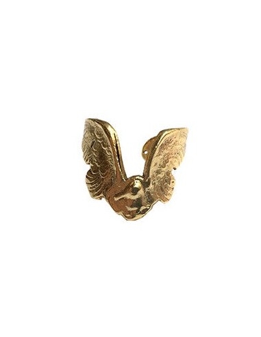 Bague Bird Dorée Pour